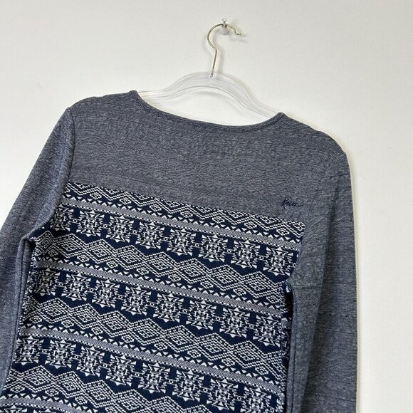 Kavu Henley Dress Womens Size Small Long Sleeve Knit - Picture 9 of 9